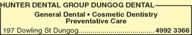 Hunter Dental Group Dungog Dental - Dentist Find